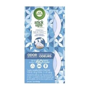 Air Wick Stick Ups Air Freshener – 1 Pack Disc (1.05 oz) Fresh New Day Scent